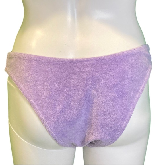 NWT Zimmerman Lilac Terry Cloth Bikini Bottom - Sz 6-8 - Picture 4 of 6